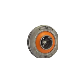 Damper pulley made of polyurethane