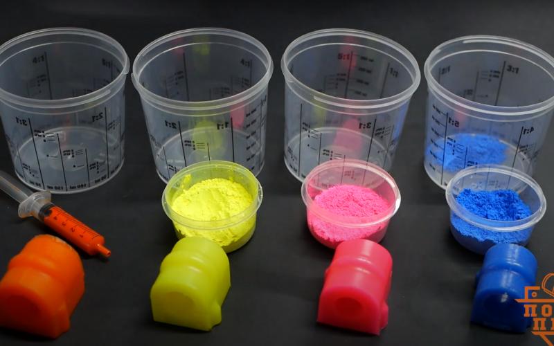 Полипро. Твердість та колір поліуретану. Чи є зв'язок?