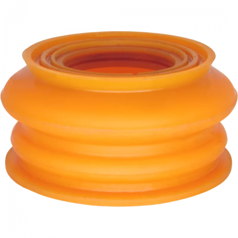 Поліуретановий пильник шарової опори під пружинне кільце d19*D32, L20 двохступеневий 19x32x20 мм