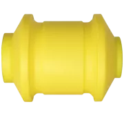 Поліуретановий сайлентблок переднього важеля внутрішній Ford Fiesta 2 1983-1989 HARDNESS 6087890, 1619120, 81AB3063AA, 3240198, 81AB3063BB, FZ9513; 6 087 890, 1 619 120, 81AB-3063-AA, 3 240 198, 81AB-3063-BB; 6 090 611; 6090611;