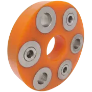 Polyurethane flexible driveshaft coupling, rear Volkswagen T4 1990-2003 WITHOUT BRACKET 2153136500001; 701521309; 7D0 521 102 A; 7D0 521 109; 7D0521102A; 7D0521109;