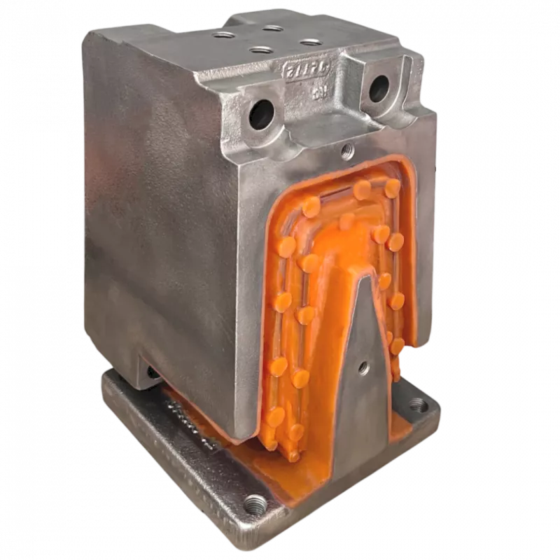 Поліуретанова передня подушка гусеничного катка трактора Case Quadtrac 550 РЕКОНСТРУКЦІЯ ВАШОЇ 379696 A2; R0 325524; RC 32412; 323099 A2; 379696A2; R0325524; RC32412; 323099A2; 389763A1; 389763 A1;