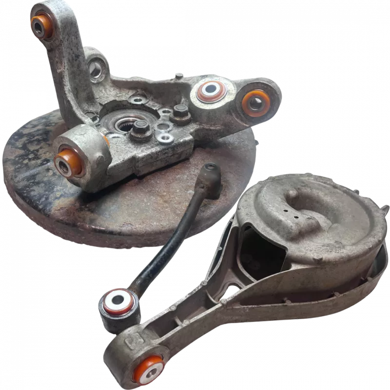 Задня підвіска автомобіля Nissan 350Z 2002-2008 Послуга з перепресування сайлентблоків (Сайлентблоки в ціну не входять) 551A0AL500; 551A0-AL500; NAB-087; NAB087; 551B0-AL500; 551B0AL500; NAB-083; NAB083; 551B0-AL510; 551B0AL510; NAB-243; 56219-JN00A; 55157-JF00A; 56219-AL500; NAB243; 56219JN00A; 55157JF00A; 56219AL500; 55158JA000; 55158-JA000; 55157-6SA0A; 56 21 9AL 500; 551576SA0A; NAB-245; NAB245; 55152-3TA0A; 55152-9J400; 55152-JK00A; 55152-AQ000; 55152-3TS0A; 55152-7Y000; 55135-3TS0B; 55152-8J000; 55152-AR000; MR955441; 55135-3TA0B; 4121A005; 55152-JK01A; 551523TA0A; 551529J400; 55152JK00A; 55152AQ000; 551523TS0A; 551527Y000; 551353TS0B; 551528J000; 55152AR000; MR 955441; 551353TA0B;  55152JK01A; 55135-4RA0B; 551354RA0B; 52357-SS0-013; 52357SS0013; NAB244; 1376888; 1420692; 1441363; 55148JA00A; 55148AR000; 551488J000; 55148AL500; 4221852000; 30680715; NAB-244; 1 376 888; 1 420 692; 1 441 363; 55148-JA00A; 55148-AR000; 55148-8J000; 55148-AL500; 42218-52000; 30680715; 55157AL500; 55157-AL500; 55110AL510; 55110-AL510;