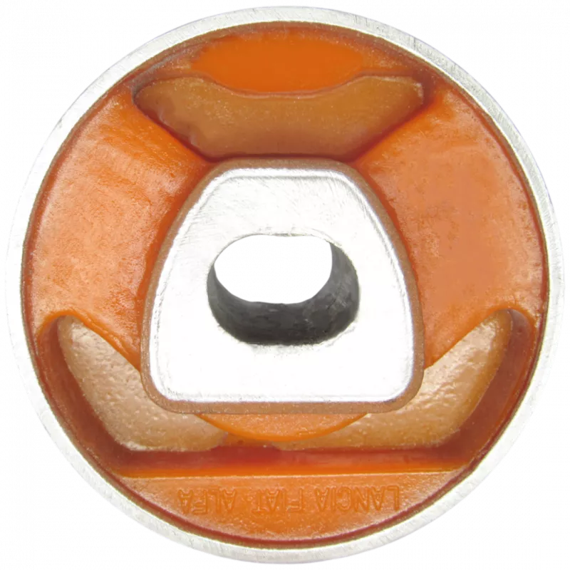 Поліуретанова подушка двигуна задня Fiat 500L 2012- ЗМІННИЙ ВЕЛИКИЙ САЙЛЕНТБЛОК 52003385; 0052003385;