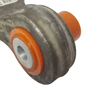 Поліуретанова подушка двигуна задня Fiat 500L 2012- Послуга ПО ЗАМІНІ маленького САЙЛЕНТБЛОКА 52003385; 0052003385;