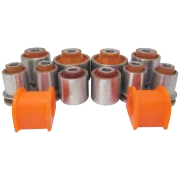 Поліуретановий комплект передньої підвіски Mazda RX 8 2003-2012 F15134200B, F15134250B, F15134200A, F15134250A; F18934470; F15134300; F15134470; F189-34-470; F151-34-300; F151-34-470; F15134460; F15134300; F18934460; F151-34-460; F151-34-300; F189-34-460; F151-34-300; F151-34-710; F15134300; F15134710; F15134156; F151-34-156;