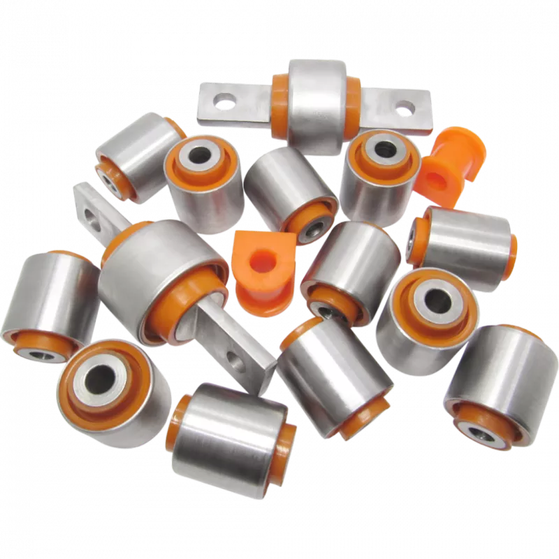 Поліуретановий комплект задньої підвіски Suzuki Kizashi 2009-2014 46205-57L00; 4620557L00; 46206-57L00; 4620657L00; 46120-57L00; 46201-57L00; 46202-57L00; 4612057L00; 4620157L00; 4620257L00; 46120-57L00; 46300-57L10; 4612057L00; 4630057L10; 46350-57L00; 4635057L00; 46110-57L00; 46150-57L00; 4611057L00; 4615057L00; 46641-57L00; 4664157L00; 46641-57L00-000; 4664157L00000;