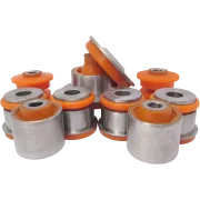 Поліуретановий комплект сайлентблоків заднього підрамника Audi A6 1994-1997 quattro 443599125; 443 599 125; 443511277B; 443 511 277 B; 443505145A; 443 505 145 A; 4A0505099E; 4A0 505 099 E; 4A0505099B;