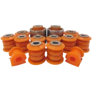 Поліуретановий комплект сайлентблоків заднього підрамника Suzuki Baleno 1995-2002 SZAB-038; SZAB038; 46200-54G20; 46200-54G10; 46200-60G03; 46200-60G03-000; 46200-54G10-000; 46200-54G20-000; 4620054G20; 4620054G10; 4620060G03; 4620060G03000; 4620054G10000; 4620054G20000; 46110-60G31; 46150-60G31; 4611060G31; 4615060G31; SZAB-039; SZAB039; 46110-54G60; 46110-54G70; 46150-54G70; 46300-54G10; 46300-60G21; 46300-63G21; 46300-65D00; 46110-54G60-000; 46110-54G50; 4611054G60; 4611054G70; 4615054G70; 4630054G10; 4630060G21; 4630063G21; 4630065D00; 4611054G60000; 4611054G50; 46300-62G11; 46300-62G21; 4630062G11; 4630062G21; 46110-60G31; 46150-60G31; 4611060G31; 4615060G31; 46300-59J00; 4630059J00; 46110-54G70-000; 4611054G70000; 46300-60G10; 4630060G10; 46300-60G21-000; 4630060G21000; 46300-63G21-000; 4630063G21000; 46300-65D00-000; 4630065D00000; 46641-60G10; 4664160G10; 46641-60G30; 4664160G30; 46641-60G30-000; 4664160G30000; SZSB-011; SZSB011; 46641-60G10-000; 4664160G10000; SZSB-011; SZSB011;