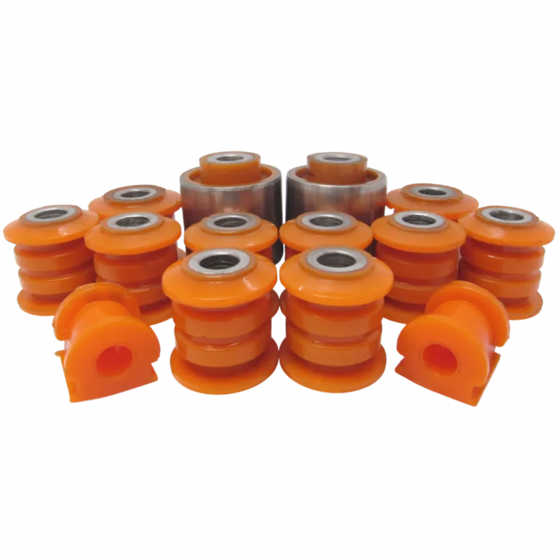 Поліуретановий комплект сайлентблоків заднього підрамника Suzuki Baleno 1995-2002 SZAB-038; SZAB038; 46200-54G20; 46200-54G10; 46200-60G03; 46200-60G03-000; 46200-54G10-000; 46200-54G20-000; 4620054G20; 4620054G10; 4620060G03; 4620060G03000; 4620054G10000; 4620054G20000; 46110-60G31; 46150-60G31; 4611060G31; 4615060G31; SZAB-039; SZAB039; 46110-54G60; 46110-54G70; 46150-54G70; 46300-54G10; 46300-60G21; 46300-63G21; 46300-65D00; 46110-54G60-000; 46110-54G50; 4611054G60; 4611054G70; 4615054G70; 4630054G10; 4630060G21; 4630063G21; 4630065D00; 4611054G60000; 4611054G50; 46300-62G11; 46300-62G21; 4630062G11; 4630062G21; 46110-60G31; 46150-60G31; 4611060G31; 4615060G31; 46300-59J00; 4630059J00; 46110-54G70-000; 4611054G70000; 46300-60G10; 4630060G10; 46300-60G21-000; 4630060G21000; 46300-63G21-000; 4630063G21000; 46300-65D00-000; 4630065D00000; 46641-60G10; 4664160G10; 46641-60G30; 4664160G30; 46641-60G30-000; 4664160G30000; SZSB-011; SZSB011; 46641-60G10-000; 4664160G10000; SZSB-011; SZSB011;