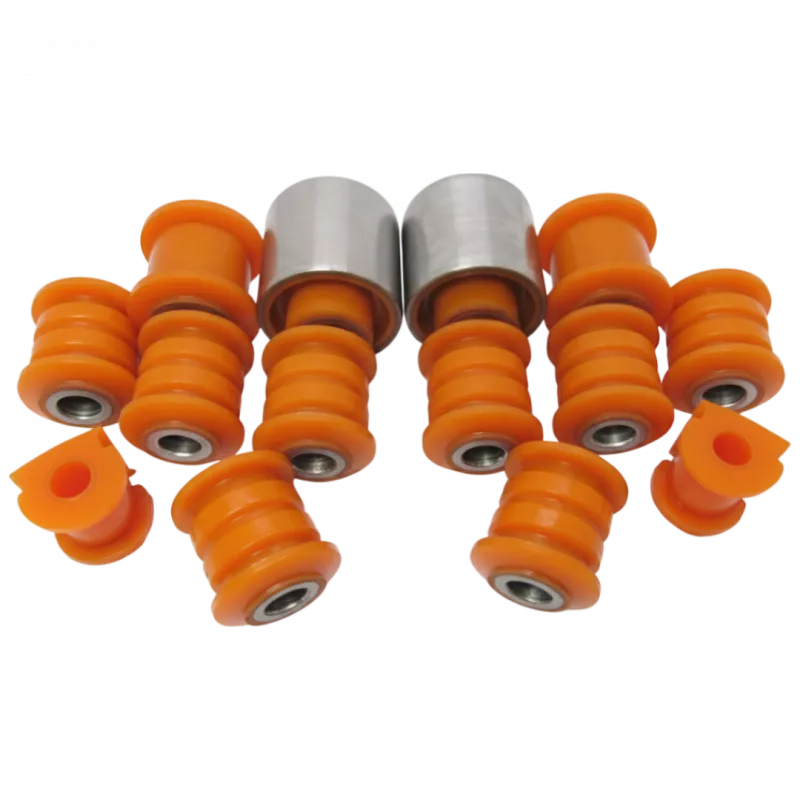 Поліуретановий комплект сайлентблоків заднього підрамника Suzuki Baleno 1995-2002 SZAB-038; SZAB038; 46200-54G20; 46200-54G10; 46200-60G03; 46200-60G03-000; 46200-54G10-000; 46200-54G20-000; 4620054G20; 4620054G10; 4620060G03; 4620060G03000; 4620054G10000; 4620054G20000; 46110-60G31; 46150-60G31; 4611060G31; 4615060G31; SZAB-039; SZAB039; 46110-54G60; 46110-54G70; 46150-54G70; 46300-54G10; 46300-60G21; 46300-63G21; 46300-65D00; 46110-54G60-000; 46110-54G50; 4611054G60; 4611054G70; 4615054G70; 4630054G10; 4630060G21; 4630063G21; 4630065D00; 4611054G60000; 4611054G50; 46300-62G11; 46300-62G21; 4630062G11; 4630062G21; 46110-60G31; 46150-60G31; 4611060G31; 4615060G31; 46300-59J00; 4630059J00; 46110-54G70-000; 4611054G70000; 46300-60G10; 4630060G10; 46300-60G21-000; 4630060G21000; 46300-63G21-000; 4630063G21000; 46300-65D00-000; 4630065D00000; 46641-60G10; 4664160G10; 46641-60G30; 4664160G30; 46641-60G30-000; 4664160G30000; SZSB-011; SZSB011; 46641-60G10-000; 4664160G10000; SZSB-011; SZSB011;