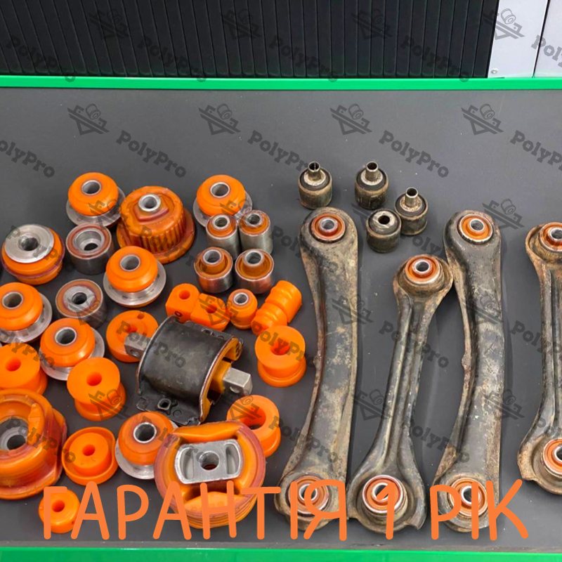 Rear suspension Mercedes 2000-2007 Service with repressing of bushings (Bushings are not included in the price)