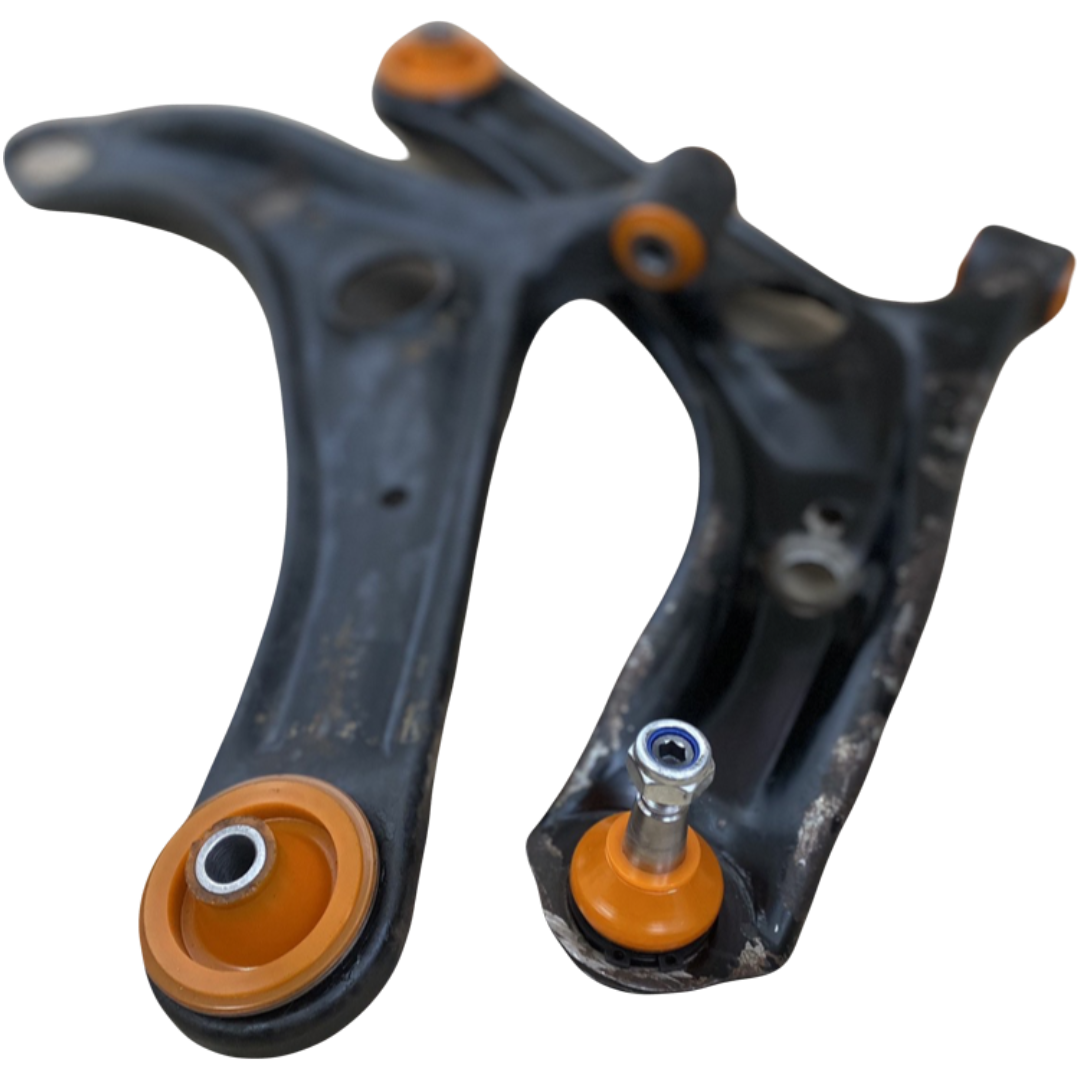 Front arm Toyota Yaris 1999-2006 Service with repressing of bushings (Bushings are not included in the price)