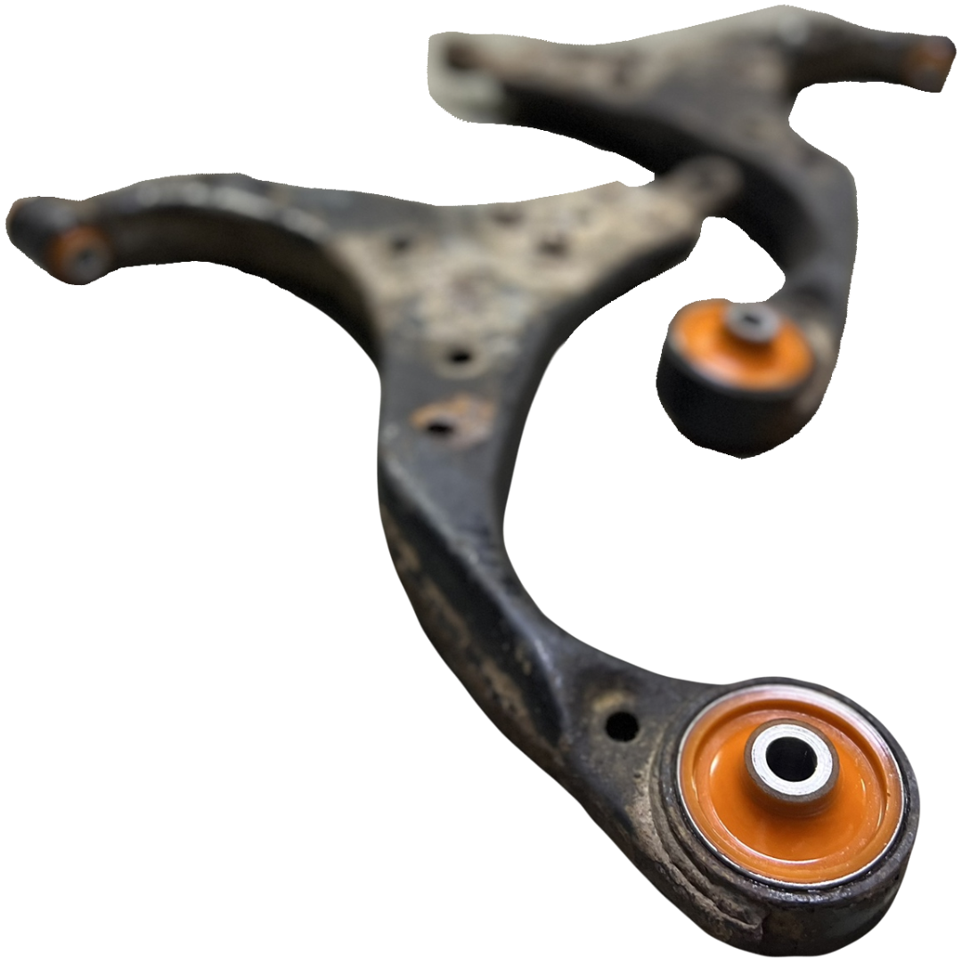 Front arm Hyundai Solaris Service with repressing of bushings (Bushings are not included in the price)