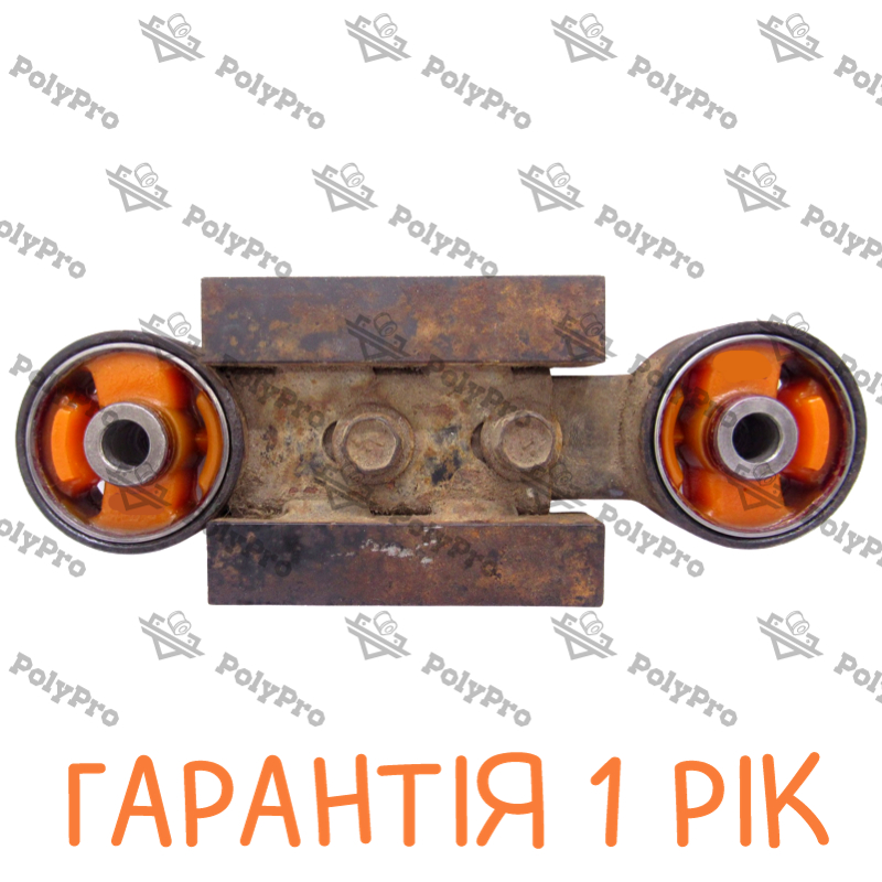 Polyurethane cushion gearbox Nissan Auster 1986-1990 Service with repressing of bushings (Bushings are not included in the price)