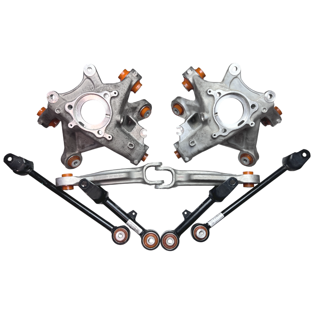 Car rear suspension Tesla Model Y 2020- Service with repressing of bushings (Bushings are not included in the price)