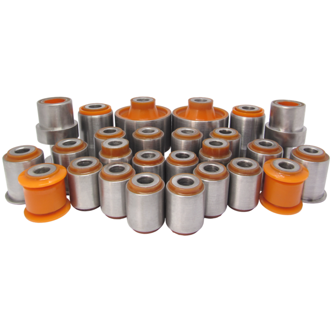 Polyurethane front and rear suspension kit Nissan Skyline 1998-2002