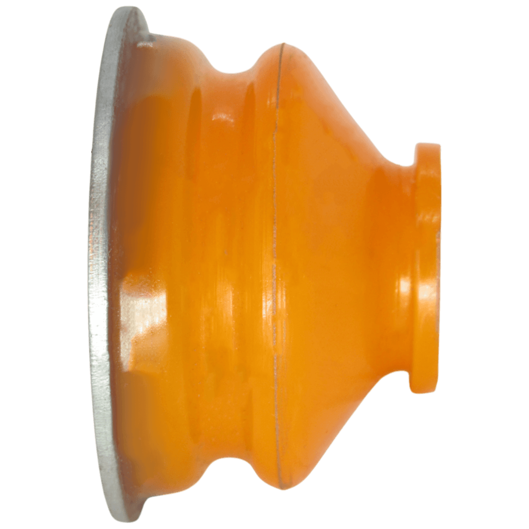 Polyurethane steering tip boot for press fit d12*D32, L25 two-stage