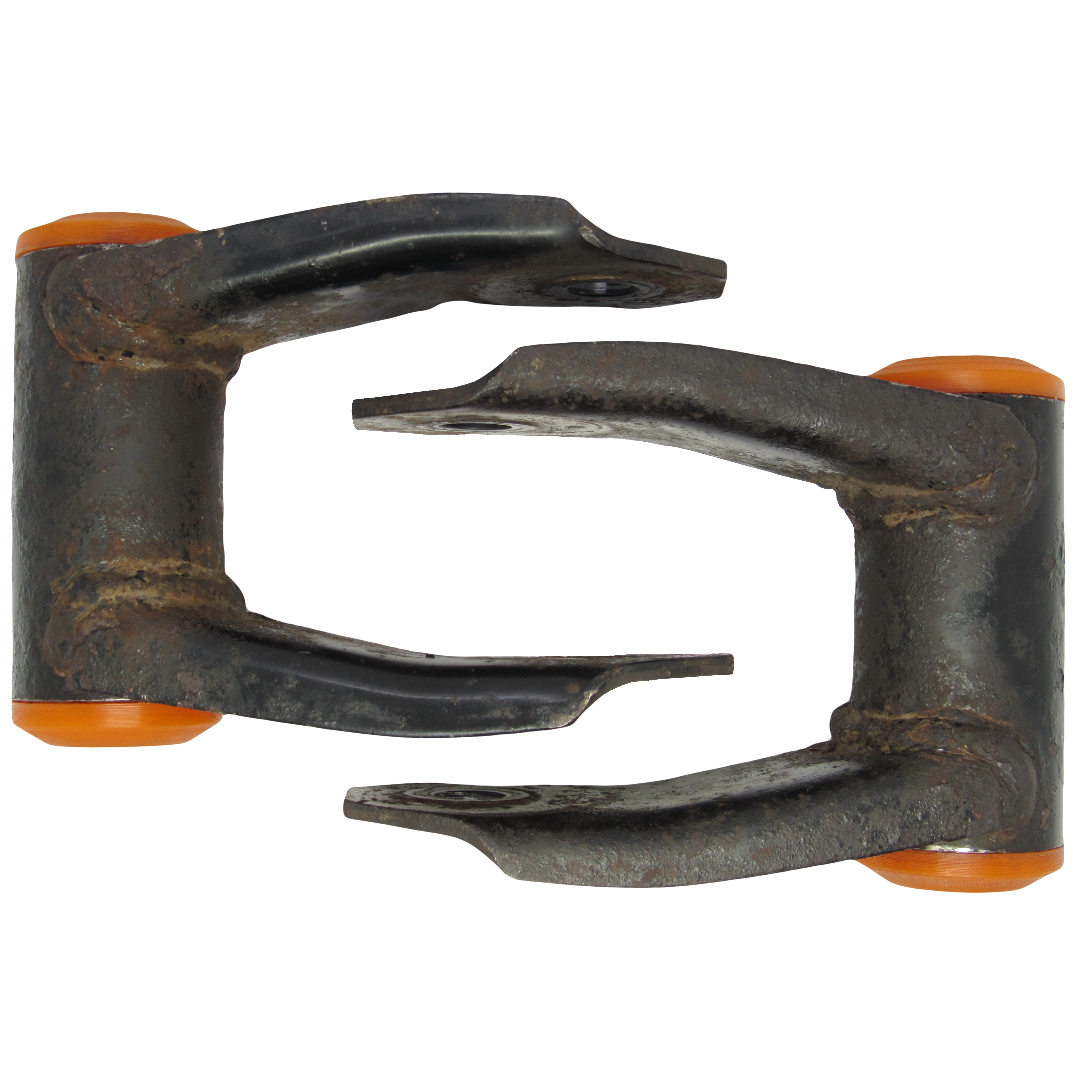 Rear leaf spring shackle Nissan Auster 1986-1990 Service with repressing of bushings (Bushings are not included in the price)