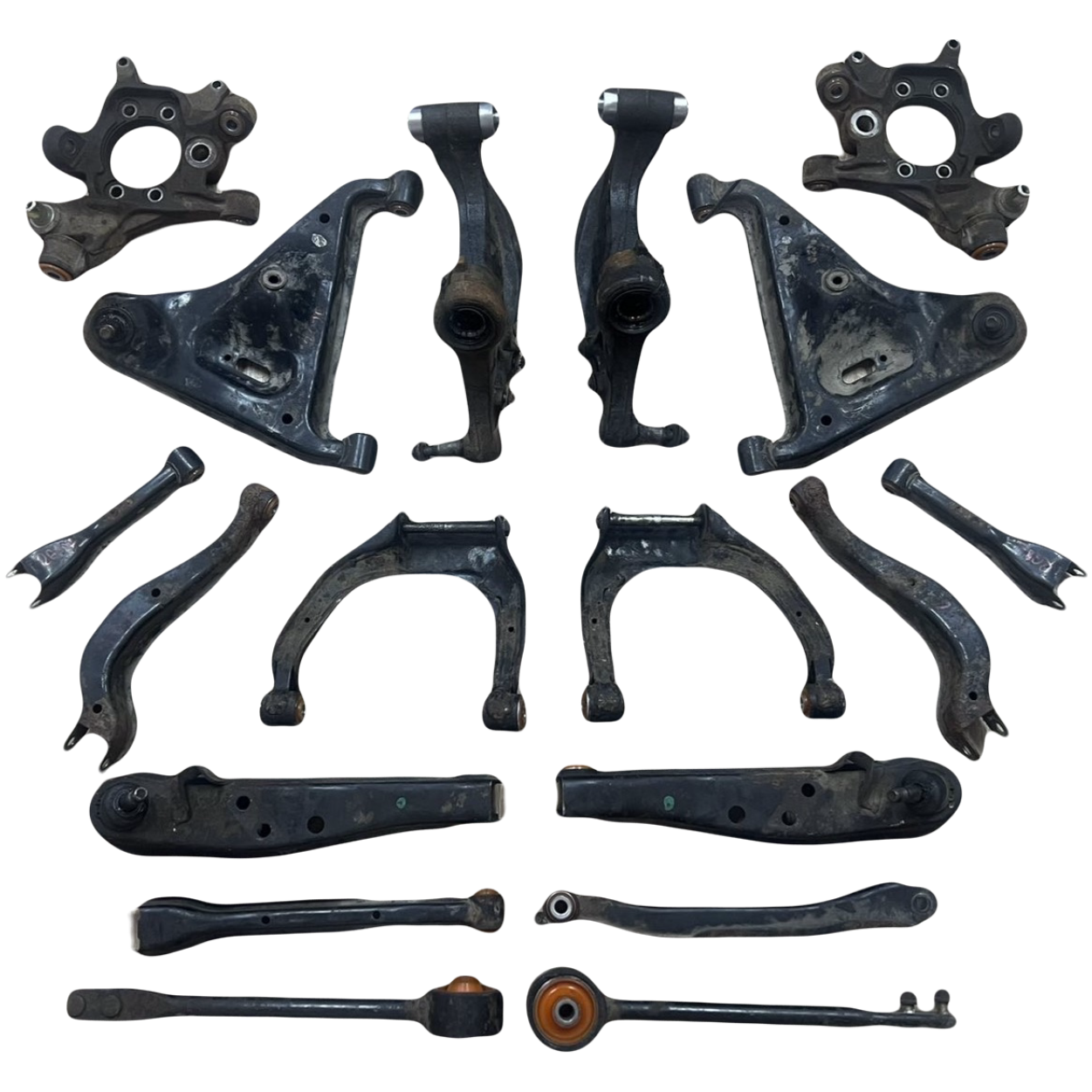 Car suspension Nissan Skyline 1998-2002 Service with repressing of bushings (Bushings are not included in the price)