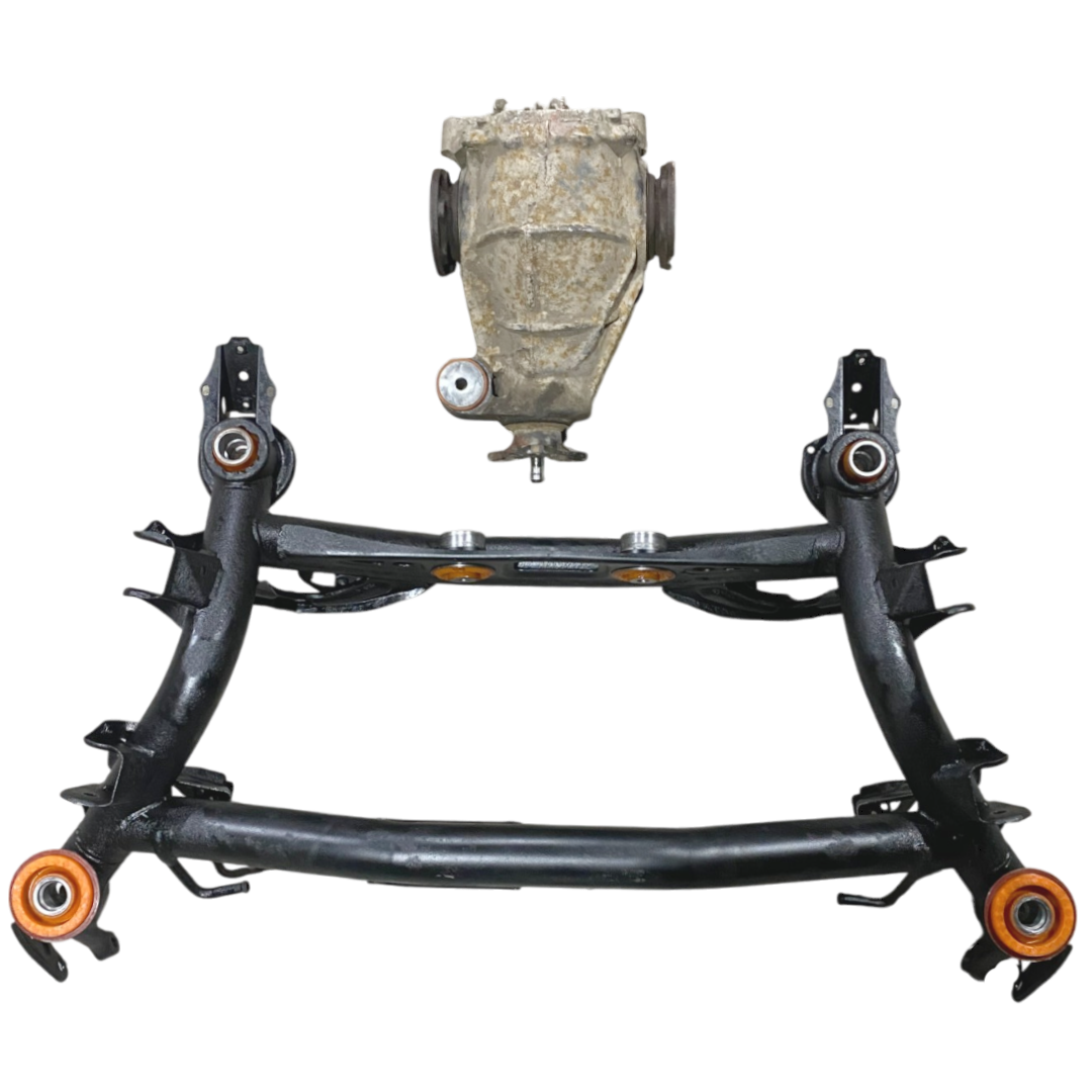Rear suspension Lexus Ls 1994-2000 Service for sandblasting, powder painting and re-pressing of the bushing (Bushing is not included in the price)