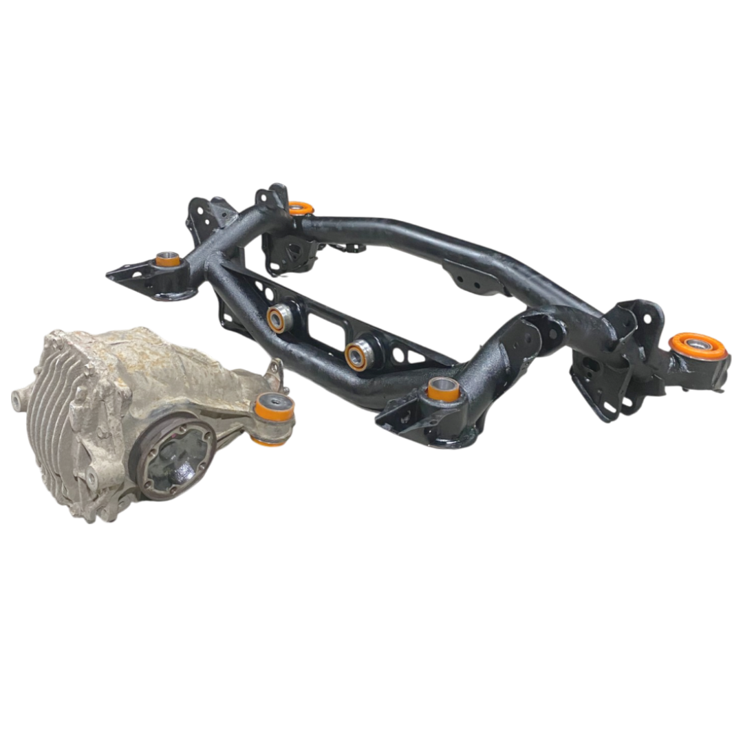 Rear suspension Lexus Ls 1994-2000 Service for sandblasting, powder painting and re-pressing of the bushing (Bushing is not included in the price)