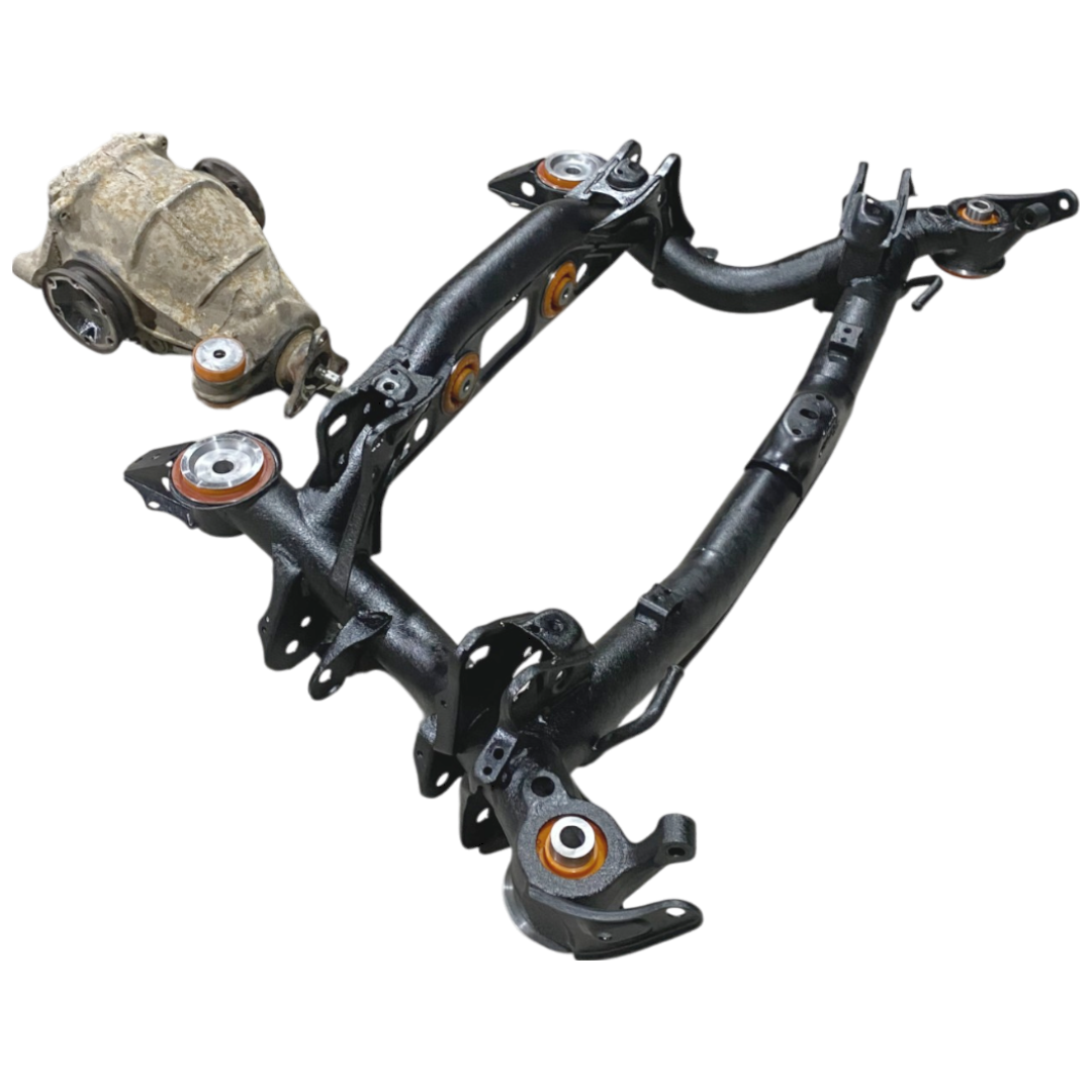 Rear suspension Lexus Ls 1994-2000 Service for sandblasting, powder painting and re-pressing of the bushing (Bushing is not included in the price)