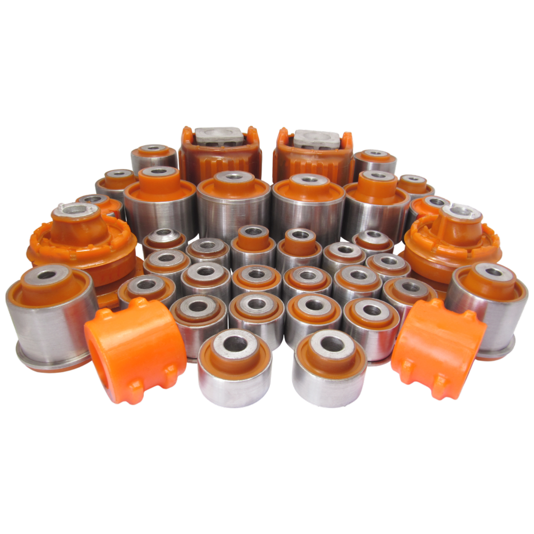 Polyurethane front and rear suspension kit Mercedes-Benz 219 2004-2010