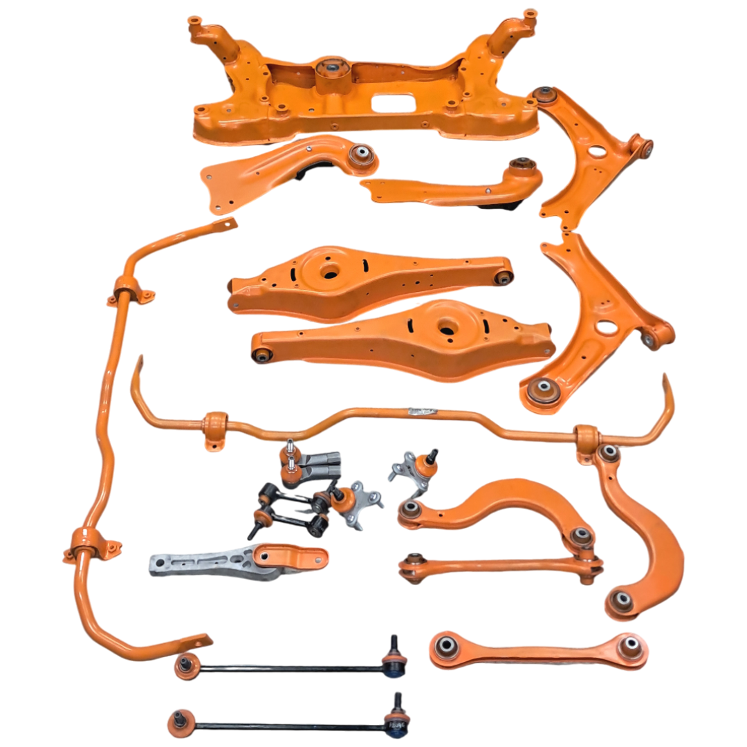 Car suspension Skoda Yeti 2009-2017 Service for sandblasting, powder painting and re-pressing of the bushing (Bushing is not included in the price)