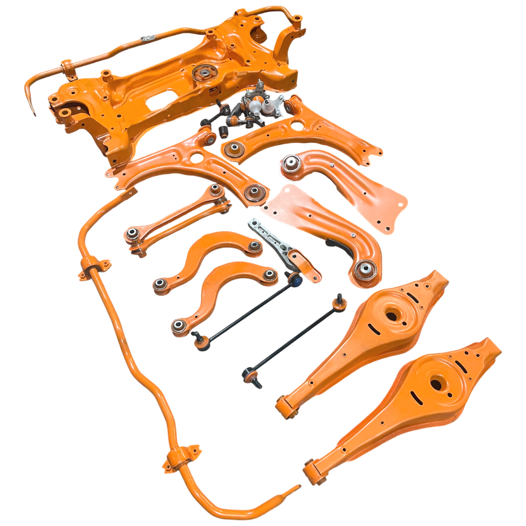 Car suspension Skoda Yeti 2009-2017 Service for sandblasting, powder painting and re-pressing of the bushing (Bushing is not included in the price)